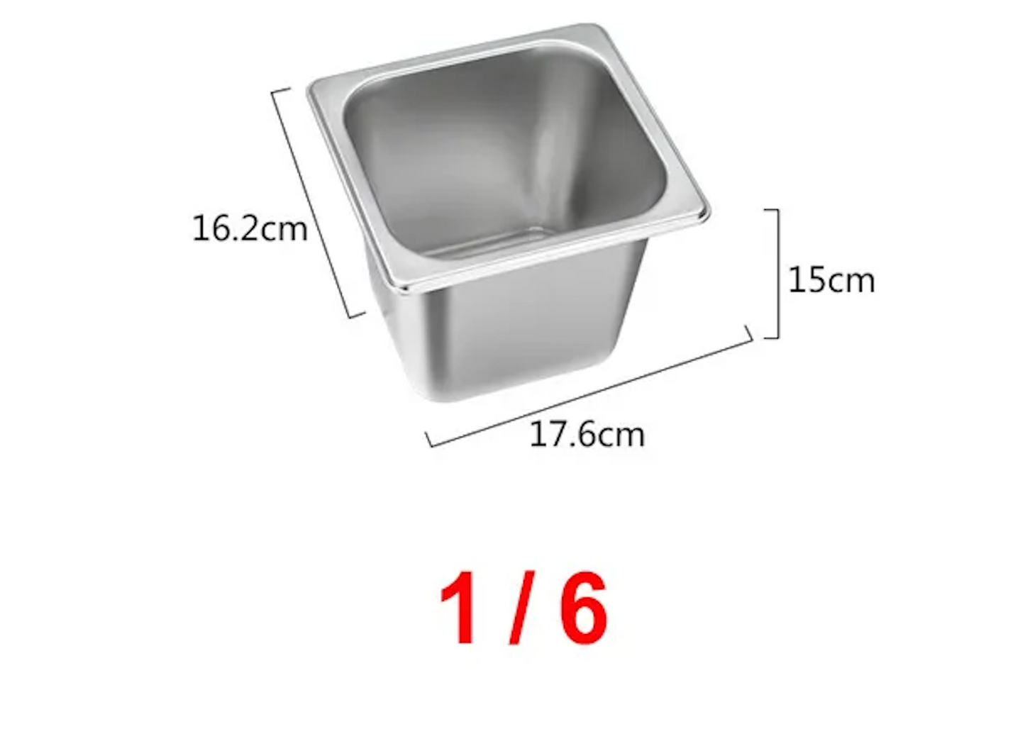 Wholesale Commercial Stainless Steel Gn Pan Gastronorm Container Food Pan Us Style for Buffet Restaurants Using