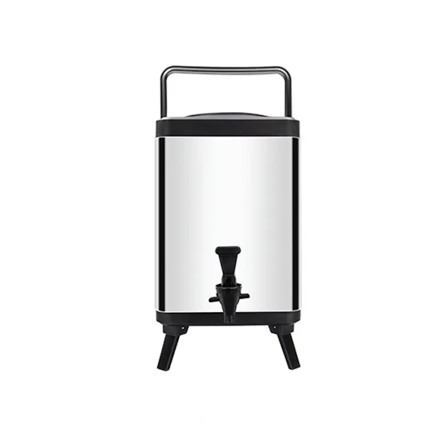 Manufacture Supplier Office stainless steel 304 milk tea barrel double insulated