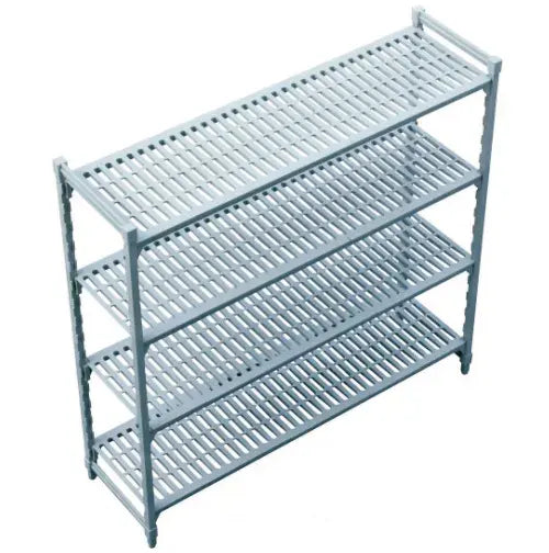 Heavy Duty Light Weight Garage or Indoor Storage Unit Holds up to 150 Pounds with Easy Assembly Wire Shelf Pantry Shelves