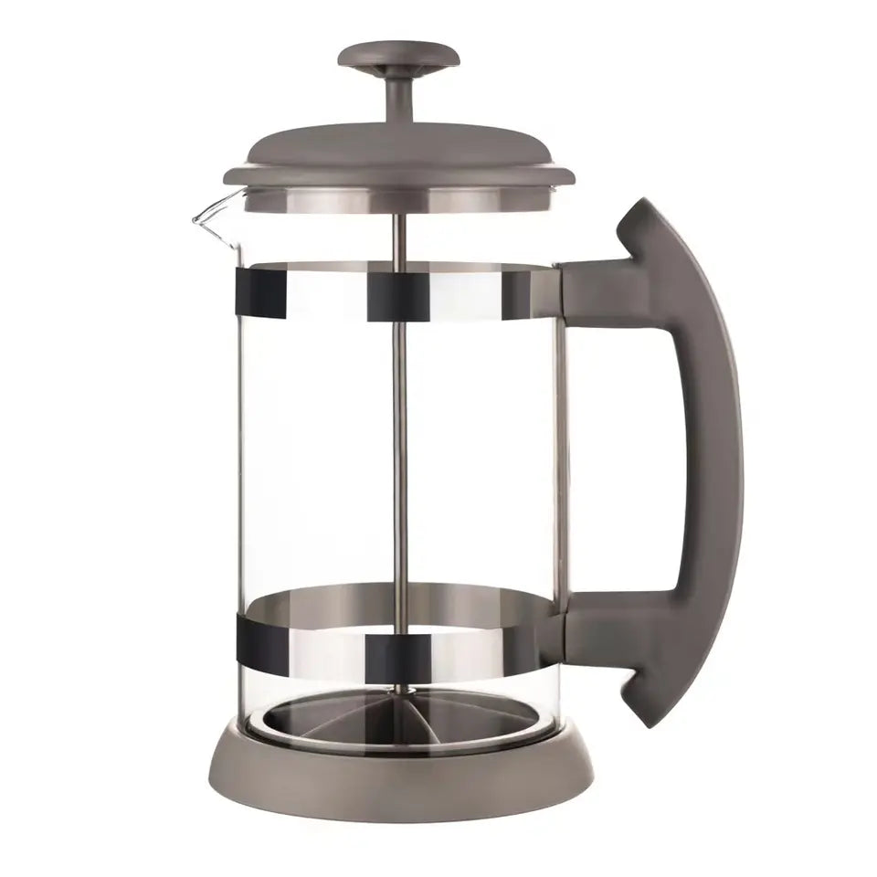 Classic Copper 304 Stainless Steel Coffee Press, Cold Brew Heat Resistant Thickened Boros Coffee Maker Glass French Press