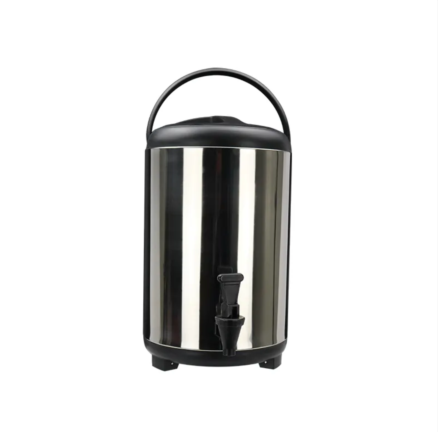 Kitchen New Product Stainless Steel 304 Milk Tea Bucket 8/10/12L Coffee Milk Tea Ice Bucket Barrel