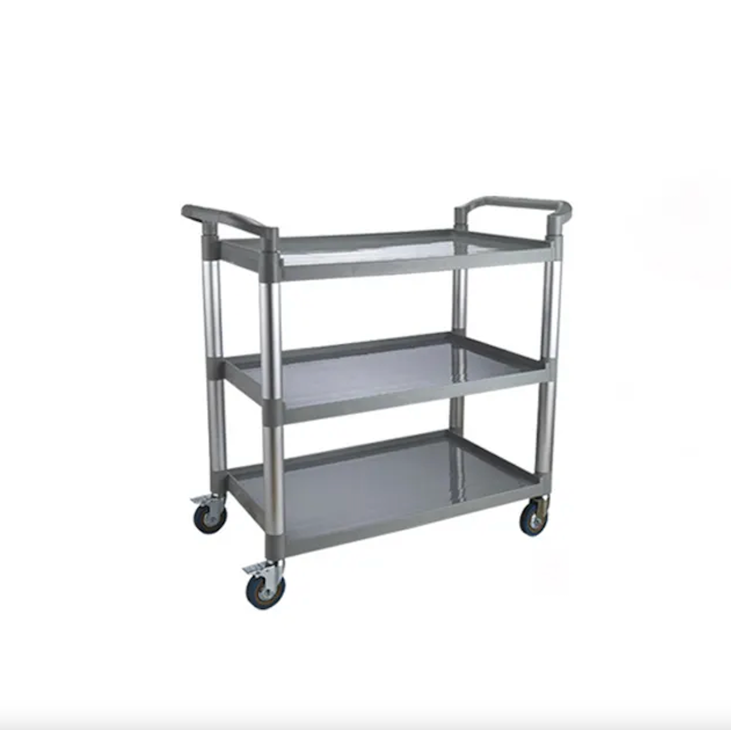 3-Tier Large Plastic Utility Cart / Food Truck / Service Trolley