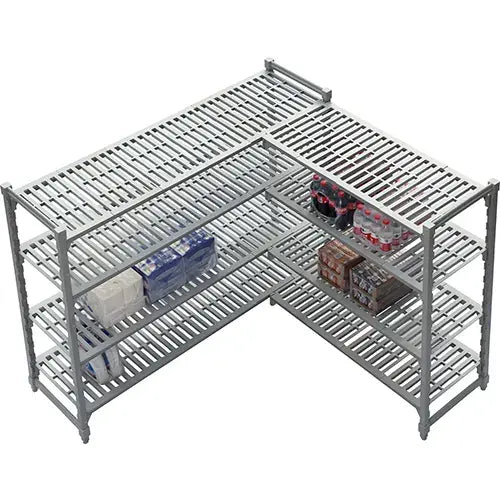 Heavy Duty Light Weight Garage or Indoor Storage Unit Holds up to 150 Pounds with Easy Assembly Wire Shelf Pantry Shelves