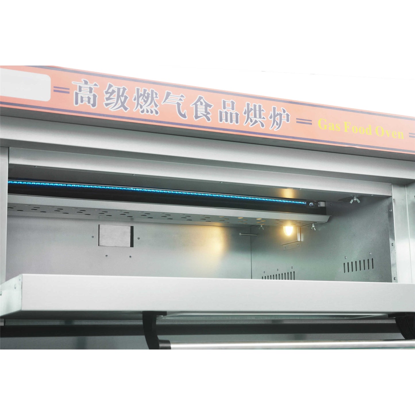 3-Deck 9-trays commercial gas oven, uniform color, factory direct selling bread oven, pizza oven