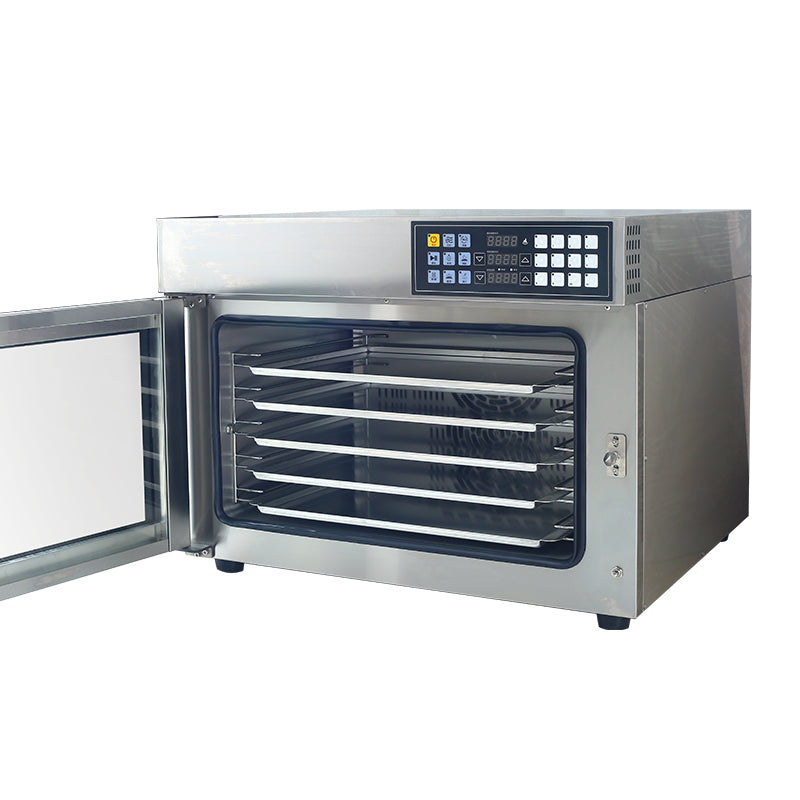 Commercial intelligent hot air circulation oven with large capacity and fermentation function, 60L/95/120L optional