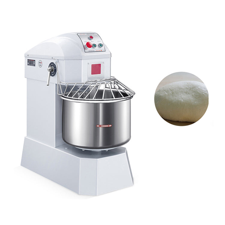 Two speed stainless steel sdough mixer machine for kitchen 21/35/47/54L