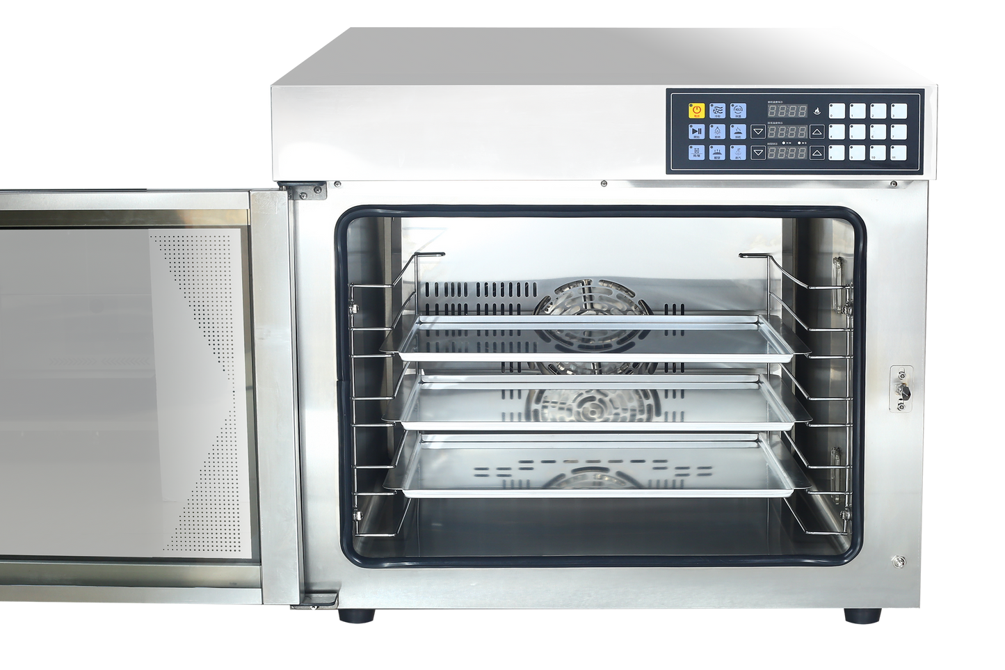 Large-scale new commercial intelligent hot air circulation large oven with large capacity and fermentation function, 60L/95/120L optional