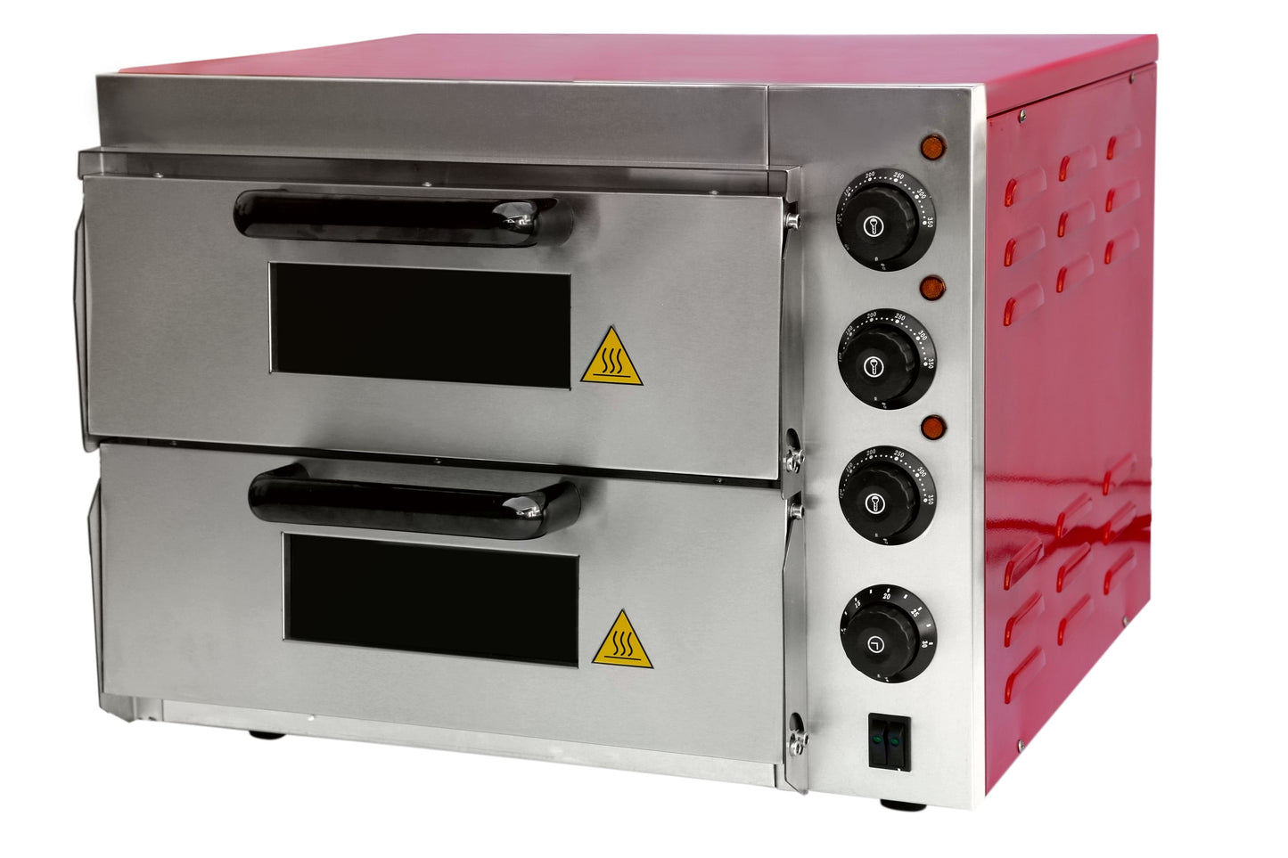 Commercial two-tier two-tray large-capacity baking bread pizza oven double-layer