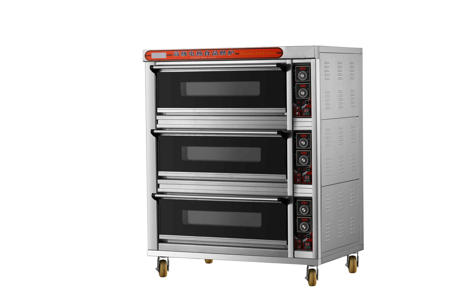 Oven Deck 2023 Hot Sale Electric Baking Bakery Bread Bakery Oven 3 Deck 6tray Pita Bread Oven For Price