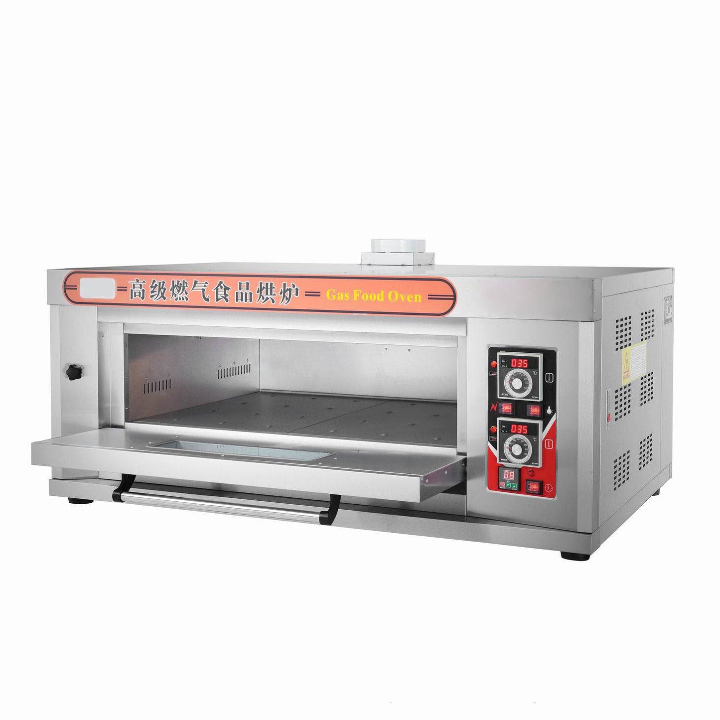 Single deck gas industrial ovens for baking cupcakes,Bread pizza bakery big oven for baking cupcakes bakery equipment